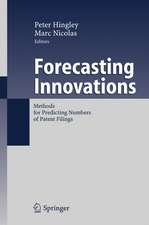 Forecasting Innovations: Methods for Predicting Numbers of Patent Filings