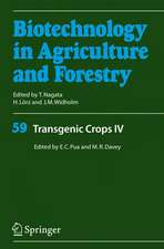 Transgenic Crops IV