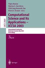 Computational Science and Its Applications - ICCSA 2003: International Conference, Montreal, Canada, May 18-21, 2003, Proceedings, Part III