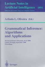 Grammatical Inference: Algorithms and Applications: 5th International Colloquium, ICGI 2000, Lisbon, Portugal, September 11-13, 2000 Proceedings