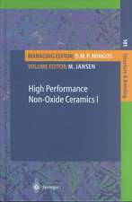 High Performance Non-Oxide Ceramics I