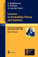 Lectures on Probability Theory and Statistics