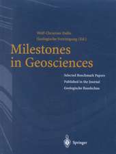 Milestones in Geosciences: Selected Benchmark Papers Published in the Journal „Geologische Rundschau“