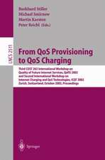 From QoS Provisioning to QoS Charging: Third COST 263 International Workshop on Quality of Future Internet Services, QofIS 2002, and Second International Workshop on Internet Charging and QoS Technologies, ICQT 2002, Zurich, Switzerland, October 16-18, 2002, Proceedings