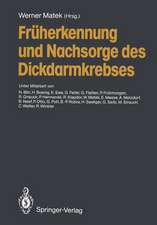 Früherkennung und Nachsorge des Dickdarmkrebses