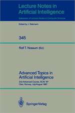 Advanced Topics in Artificial Intelligence: 2nd Advanced Course, ACAI '87, Oslo, Norway, July 28 - August 7, 1987