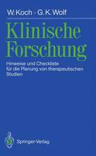 Klinische Forschung: Hinweise und Checkliste für die Planung von therapeutischen Studien