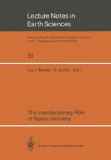 The Interdisciplinary Role of Space Geodesy: Proceedings of an International Workshop held at “Ettore Majorana” Center for Scientific Culture, International School of Geodesy — Director, Enzo Boschi-. Erice, Sicily, Italy, July 23–29, 1988