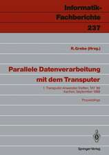 Parallele Datenverarbeitung mit dem Transputer