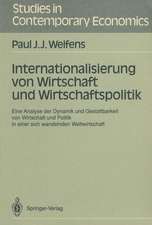 Internationalisierung von Wirtschaft und Wirtschaftspolitik