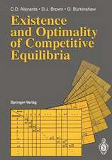 Existence and Optimality of Competitive Equilibria