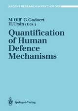 Quantification of Human Defence Mechanisms