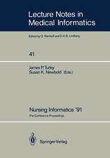 Nursing Informatics ’91: Pre-Conference Proceedings