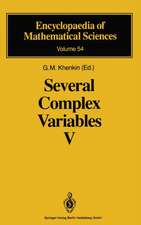 Several Complex Variables V