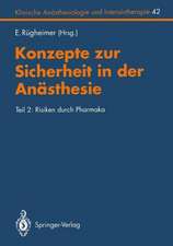 Konzepte zur Sicherheit in der Anästhesie: Teil 2: Risiken durch Pharmaka