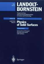 Interaction of Charged Particles and Atoms with Surfaces