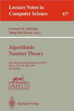 Algorithmic Number Theory: First International Symposium, ANTS-I, Ithaca, NY, USA, May 6 - 9, 1994. Proceedings