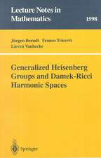 Generalized Heisenberg Groups and Damek-Ricci Harmonic Spaces