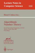 Algorithmic Number Theory: Second International Symposium, ANTS-II, Talence, France, May 18 - 23, 1996, Proceedings