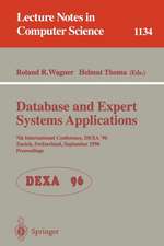 Database and Expert Systems Applications: 7th International Conference, DEXA '96, Zurich, Switzerland, September 9 - 13 , 1996. Proceedings