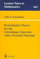 Perturbation Theory for the Schrödinger Operator with a Periodic Potential