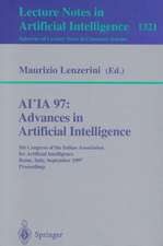 AI*IA 97: Advances in Artificial Intelligence: 5th Congress of the Italian Association for Artificial Intelligence, Rome, Italy, September 17-19, 1997, Proceedings