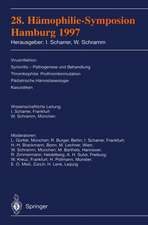 28. Hämophilie-Symposion Hamburg 1997: Verhandlungsberichte: Virusinfektion Synovitis — Pathogenese und Behandlung Thrombophilie: Prothrombinmutation Pädiatrische Hämostaseologie Kasuistiken