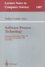 Software Process Technology: 6th European Workshop, EWSPT'98, Weybridge, UK, September 16-18, 1998, Proceedings