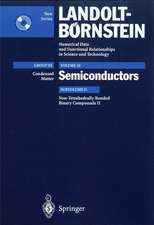 Non-Tetrahedrally Bonded Binary Compounds II: Supplement to Vol. III/17g (Print Version) Revised and Updated Edition of Vol. III/17g (CD-ROM)