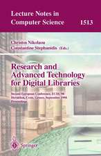 Research and Advanced Technology for Digital Libraries: Second European Conference, ECDL'98, Heraklion, Crete, Greece, September 21-23, 1998, Proceedings