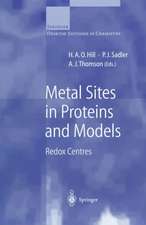 Metal Sites in Proteins and Models: Redox Centres