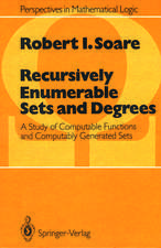 Recursively Enumerable Sets and Degrees: A Study of Computable Functions and Computably Generated Sets