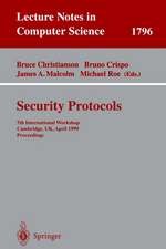 Security Protocols