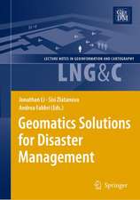 Geomatics Solutions for Disaster Management