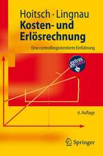 Kosten- und Erlösrechnung: Eine controllingorientierte Einführung