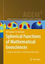 Spherical Functions of Mathematical Geosciences