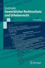 Gewerblicher Rechtsschutz und Urheberrecht