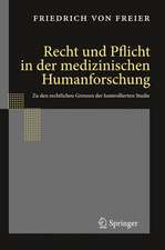 Recht und Pflicht in der medizinischen Humanforschung