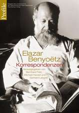 Elazar Benyoëtz - Korrespondenzen