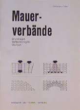 Mauerverbände. Arbeitsheft
