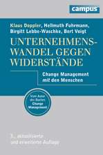 Unternehmenswandel gegen Widerstände