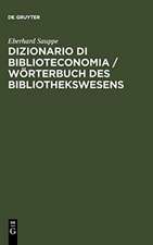 Dizionario di Biblioteconomia / Wörterbuch des Bibliothekswesens / Wörterbuch des Bibliothekswesens: Con una scelta della terminologia dell'informazione e documentazione, della reprografia, bibliologia,istruzione universitaria e informatica. Tedesco-Italiano, Italiano-Tedesco / Mit einer Auswahl der bibliothekarisch wichtigen Terminologie / Mit einer Auswahl der bibliothekarisch wichtigen...