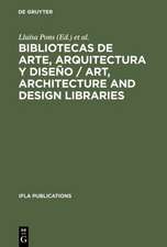 Bibliotecas de arte, arquitectura y diseño / Art, Architecture and Design Libraries / Art, Architecture and Design Libraries: Perspectivas actuales / Current trends. Barcelona, 18-21 de agosto de 1993. Actas del Congreso organizado por la Sección de Bibliotecas de Arte de la IFLA ... / Current Trends