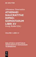 Dipnosophistarum, Vol. I: Libri I-V