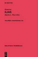 Ilias, vol. I: Rhapsodiae I-XII