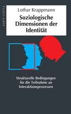 Soziologische Dimensionen der Identität