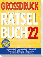 Großdruck-Rätselbuch 22