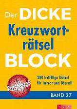 Der dicke Kreuzworträtsel-Block Band 27