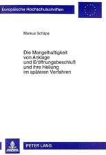 Die Mangelhaftigkeit Von Anklage Und Eroeffnungsbeschluss Und Ihre Heilung Im Spaeteren Verfahren: Eine Rechtsmethodische Kritik Der Rechtsprechung Des Bundesverfassungsgerichts