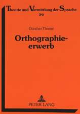 Orthographieerwerb